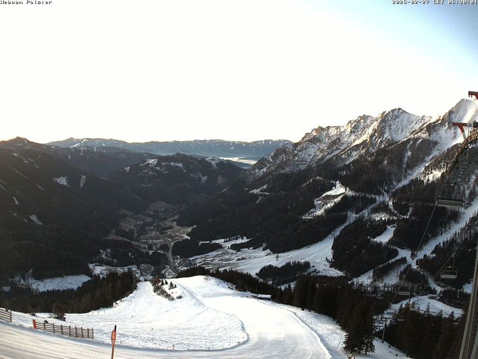 Webcam mit dem Standort: Präbichl: Bergstation 4er Sessellift