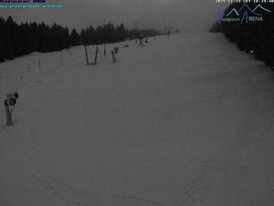 Webcam mit dem Standort: St. Englmar: Predigtstuhl Piste
