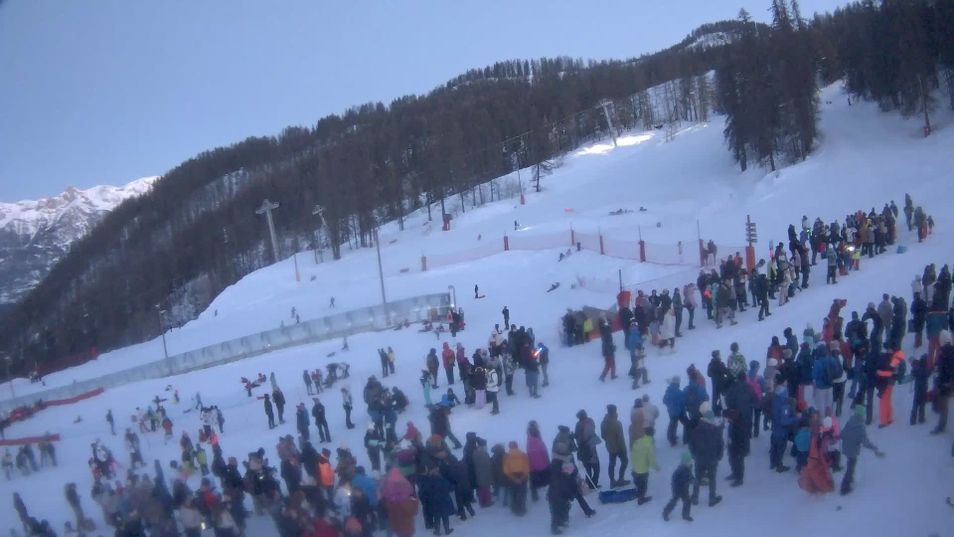 Webcam mit dem Standort: Puy Saint Vincent - La Bergerie Talstation