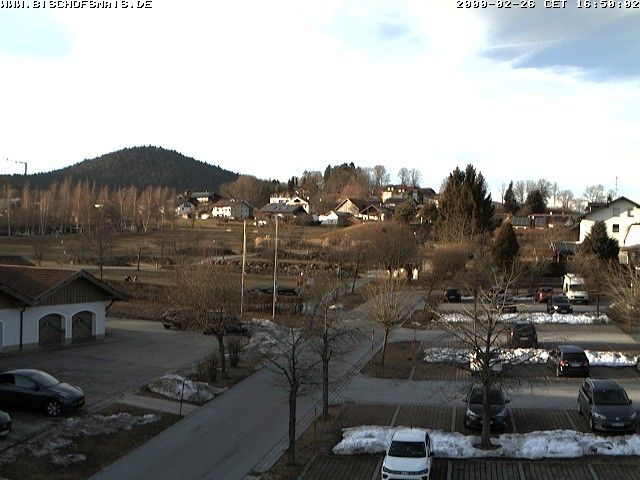 Webcam mit dem Standort: Rathaus Bischofsmais