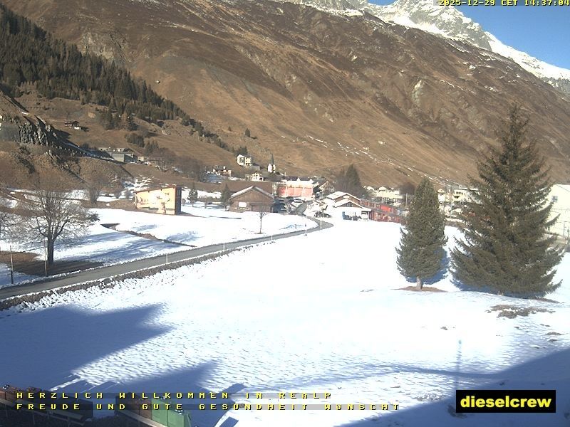 Webcam mit dem Standort: Realp
