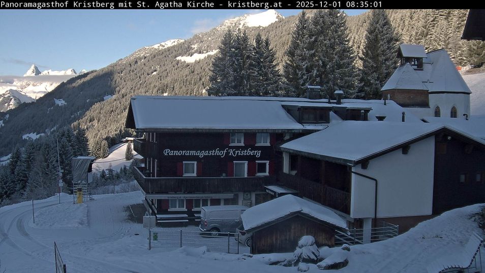 Webcam located at: Restaurant "Panoramagasthof Kristberg"