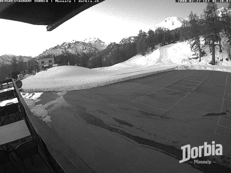 Webcam mit dem Standort: Restaurant Moosalp