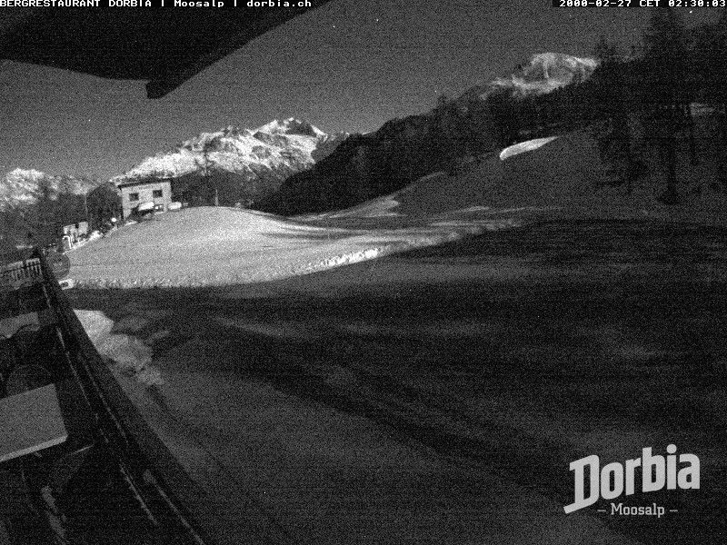 Webcam located at: Restaurant at Moosalp