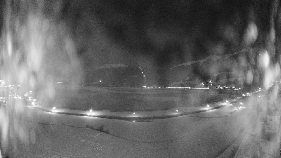 Webcam mit dem Standort: Reschensee: Seehotel Panorama Relax