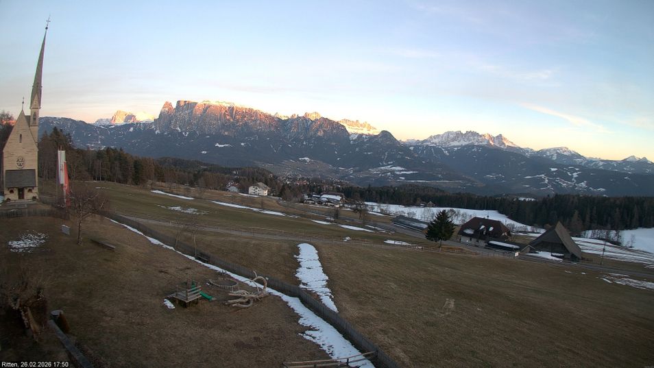 Webcam mit dem Standort: Ritten: Blick auf den Klobenstein
