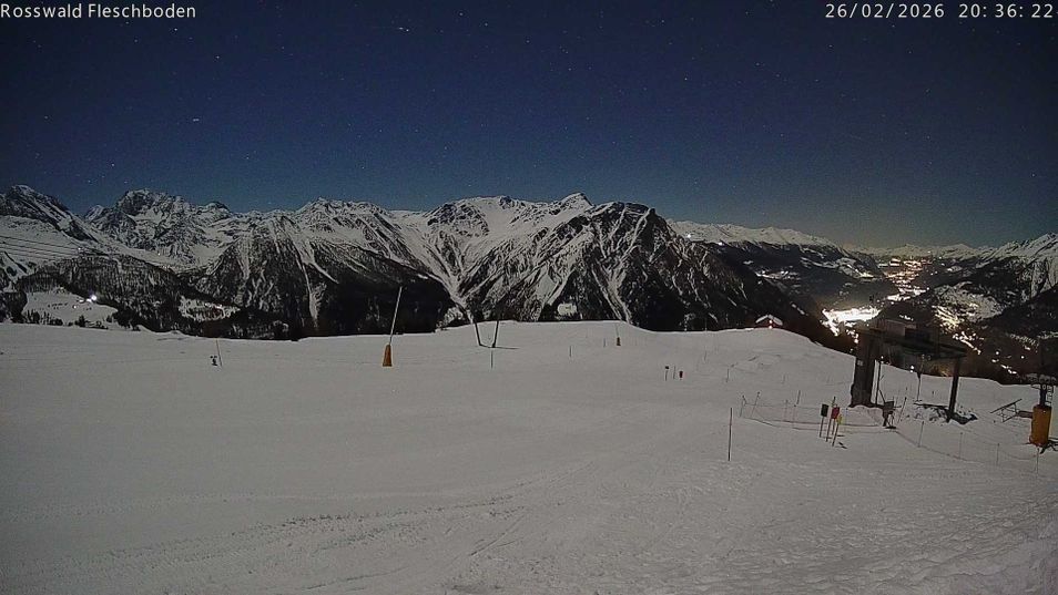 Webcam mit dem Standort: Rosswald - Schlepplift Fleschboden