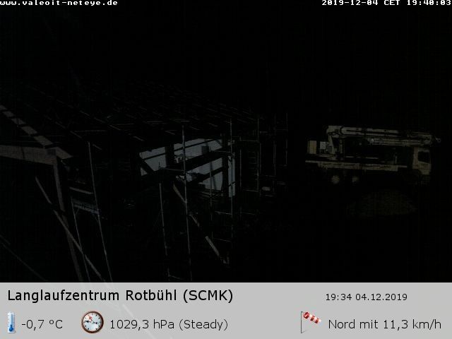 Webcam mit dem Standort: Rotbühl: Langlaufzentrum