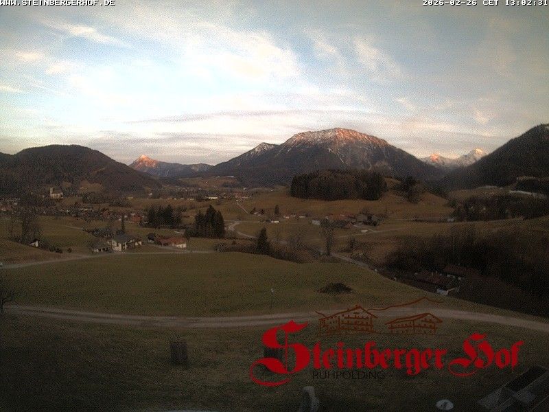 Webcam located at: Ruhpolding - Steinberger Hof