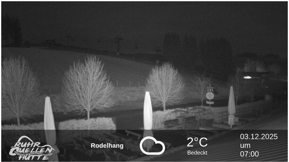 Webcam located at: Ruhrquelle Winterberg