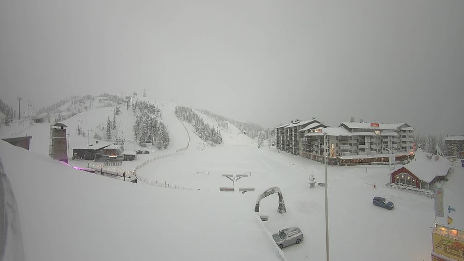 Webcam located at: Ruka Village - Front Slopes