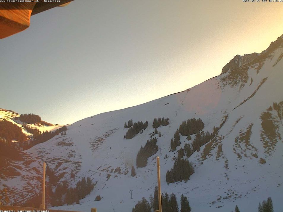 Webcam mit dem Standort: Schwarzsee - Kaiseregg Kaiseregg Sessellift