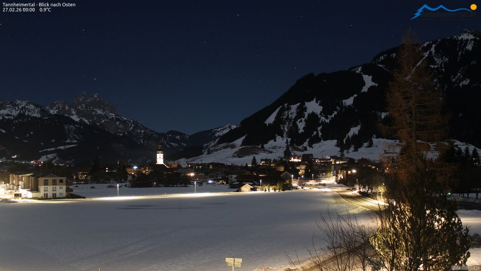 Webcam located at: Schattwald - Zöblen