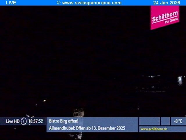 Webcam mit dem Standort: Schilthorn - Piz Gloria