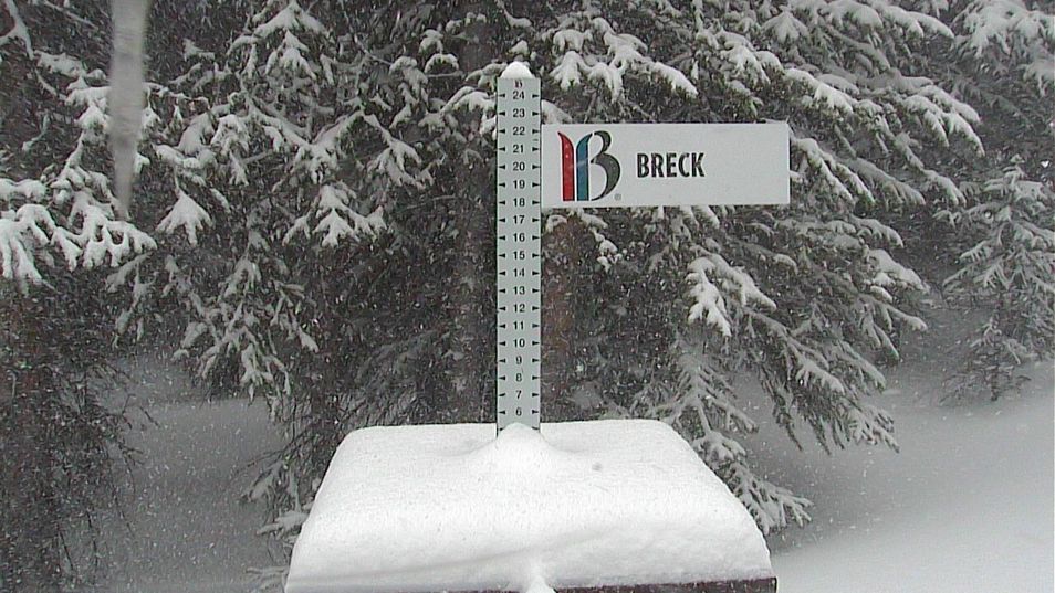 Webcam mit dem Standort: Schneehöhe Breckenridge