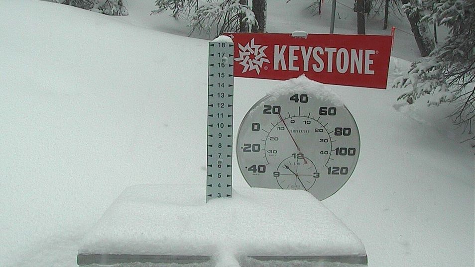 Webcam mit dem Standort: Schneehöhe Keystone