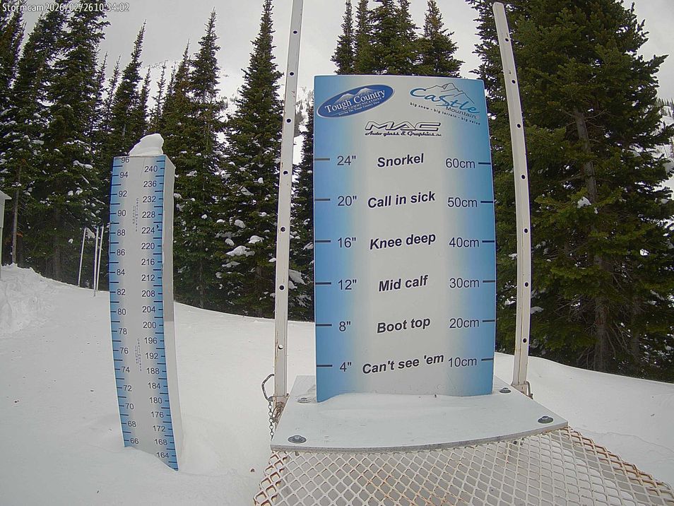 Webcam mit dem Standort: Schneekamera Castle Mountain