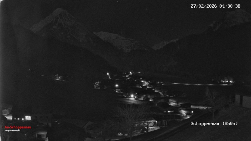 Webcam located at: Schoppernau