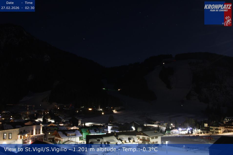 Webcam located at: San Vigilio at Plan de Corones