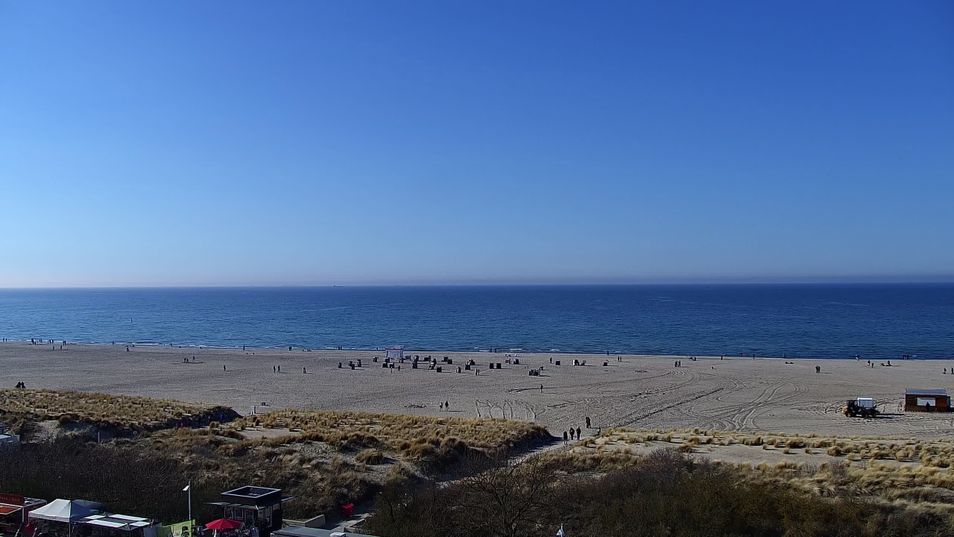 Webcam located at: Sea resort Warnemünde