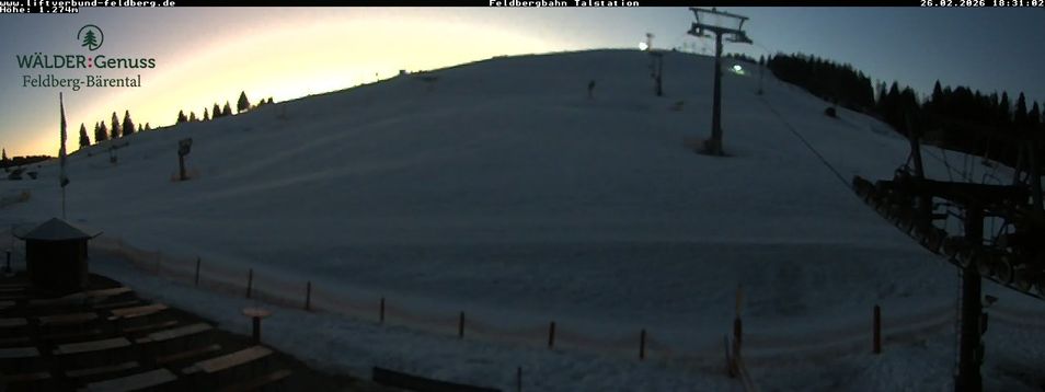 Webcam mit dem Standort: Feldberg: Seebuck Talstation
