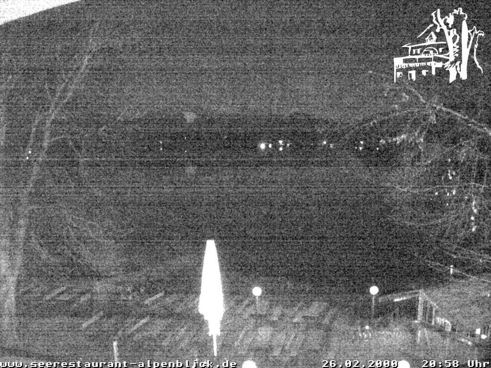 Webcam mit dem Standort: Seerestaurant Alpenblick am Staffelsee