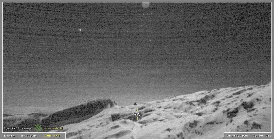 Webcam located at: Sella Nevea - Bovec Kanin Ski Resort - Southwest