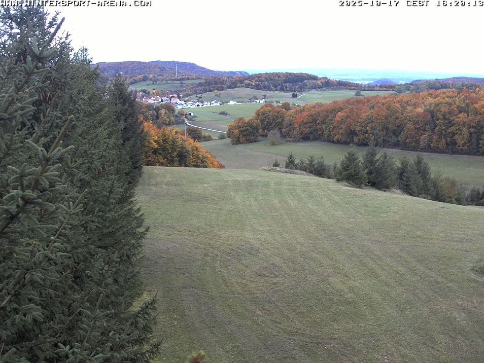 Webcam located at: Ski area Holzelfingen - Top Station Salach-Lifts