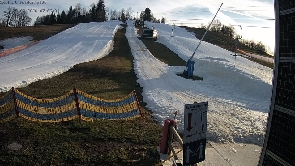 Webcam mit dem Standort: Skilift, Isny Felderhalde