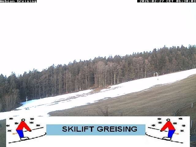 Webcam located at: ski run Greising/ Bayerischer Wald