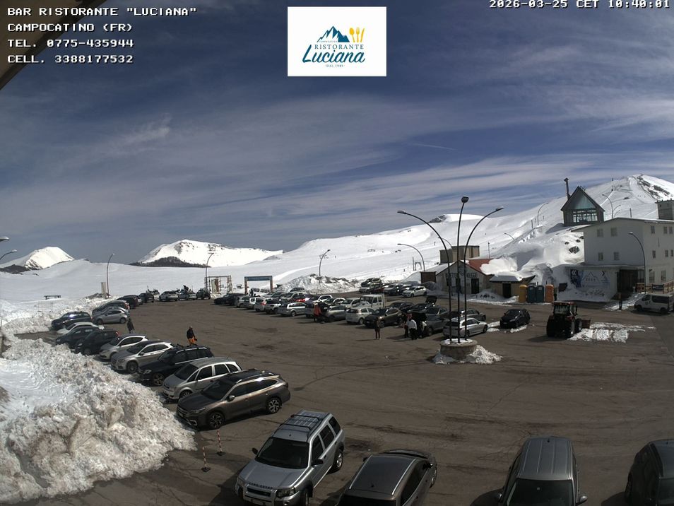 Webcam mit dem Standort: Skigebiet Campo Catino - Bar Ristorante Luciana