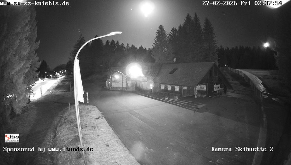 Webcam mit dem Standort: Skihütte Kniebis im Schwarzwald