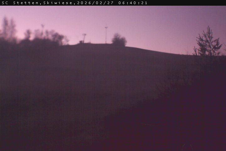 Webcam mit dem Standort: Skilift Stetten am kalten Markt - Skiwiese