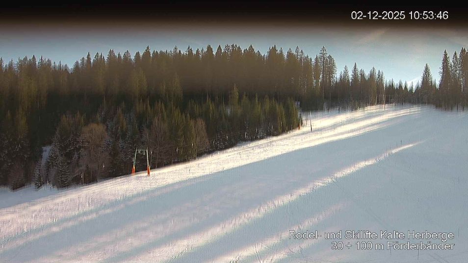 Webcam mit dem Standort: Skilifte Kalte Herberge