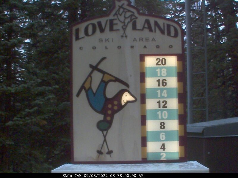 Webcam mit dem Standort: Snowstake Cam Loveland