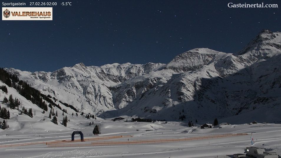 Webcam located at: Sportgastein - Valeriehaus