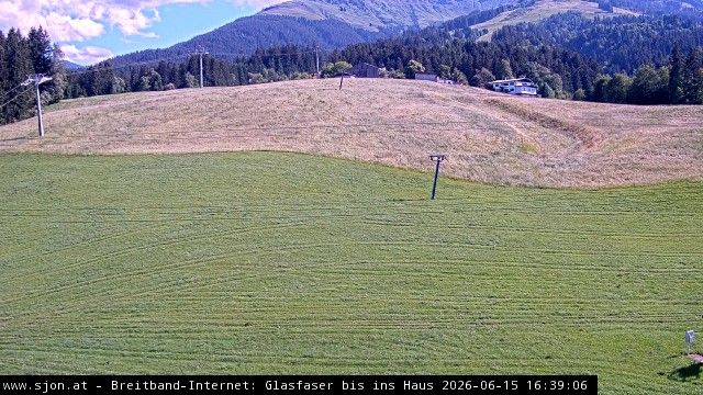 Webcam mit dem Standort: St. Johann in Tirol: Eichenhof Talstation