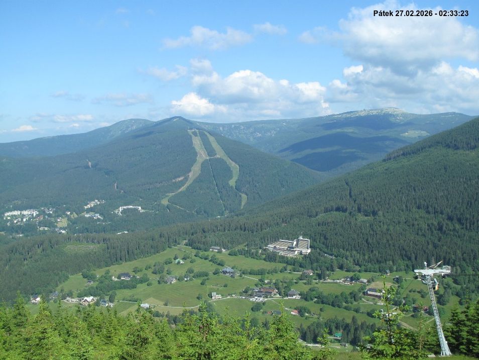Webcam mit dem Standort: Spindlermühle: Blick vom Stoh