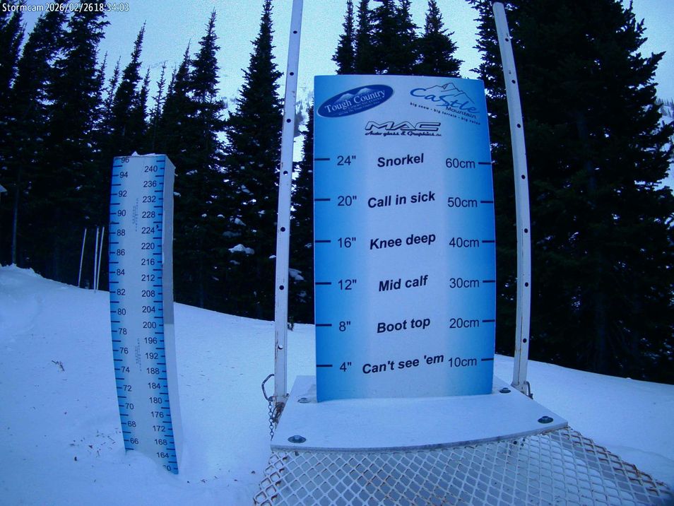 Webcam located at: Storm Cam Castle Mountain