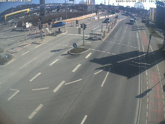 Webcam mit dem Standort: Stadt Ulm: Webcam Blaubeurer Straße