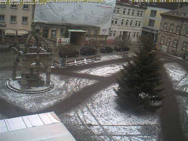 Webcam mit dem Standort: Stadt Hammelburg, Marktplatz