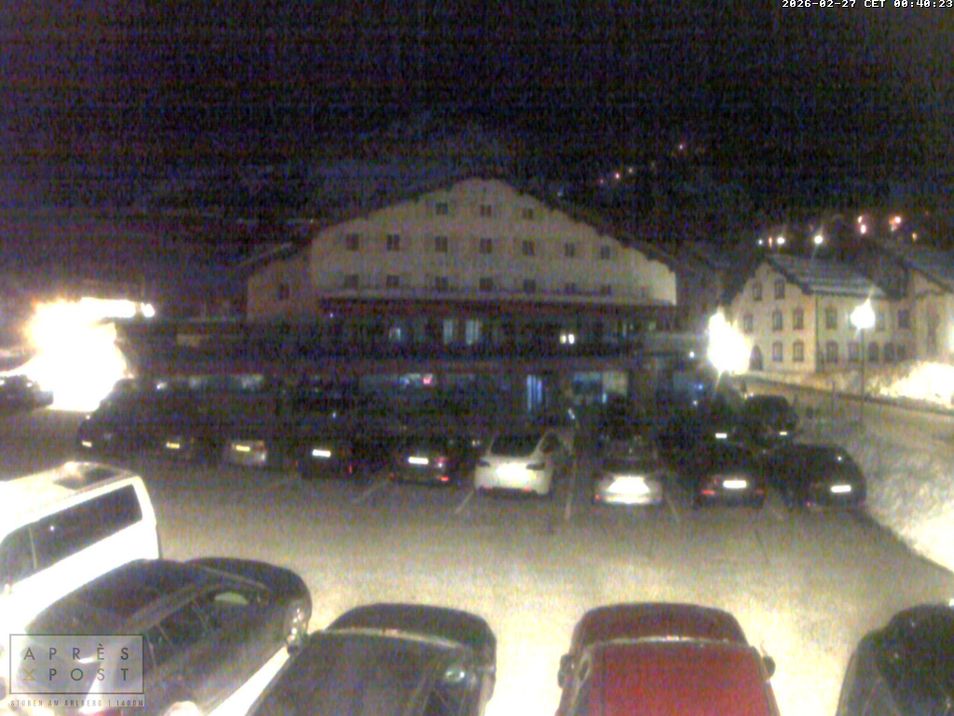 Webcam mit dem Standort: Stuben am Arlberg: Hotel Après Post