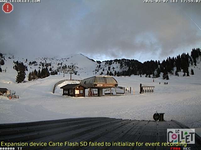 Webcam located at: Ski Resort Le Collet d'Allevard