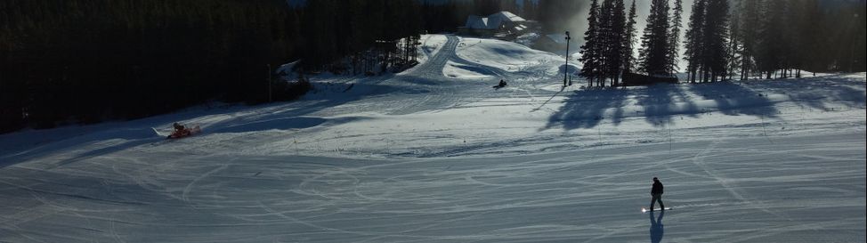 Auch NSowboarder kommen auf den Pisten nicht zu kurz