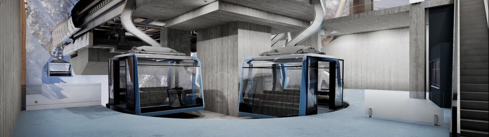The new 3S-Bahn will connect Zermatt with Italy from 2021.