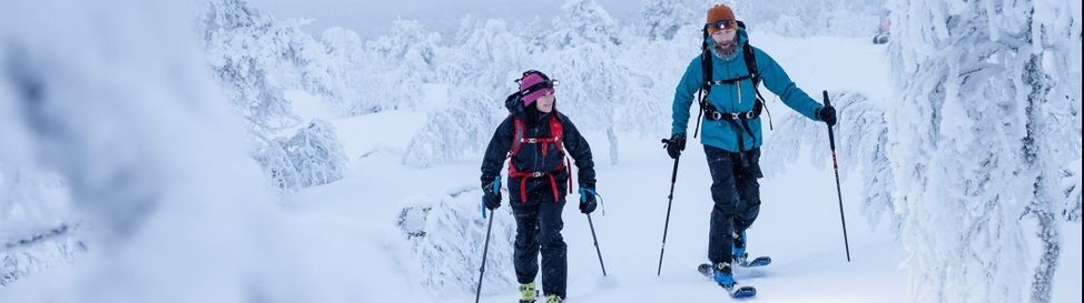 Die neue Skitouren-Kollektion von Halti ist auf Isolation, Bewegungsfreiheit und kleines Gewicht optimiert.