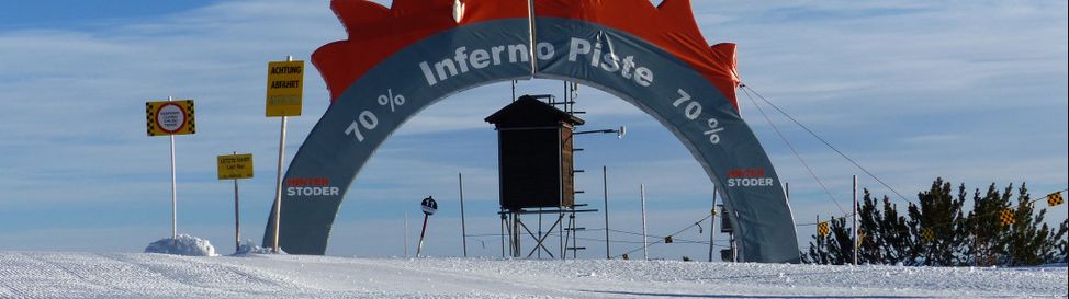 The Inferno slope is one of the highlights in this ski area.