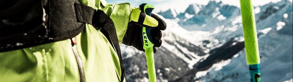 Ski poles bring many advantages with them.