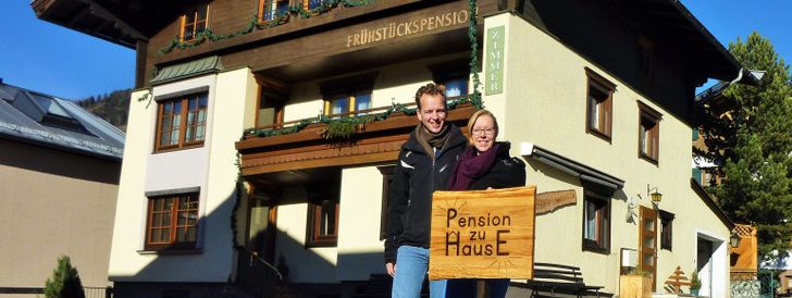 Herzlich willkommen bei Pension zu Hause - Liebe Grüße, Jeroen und Annemijn