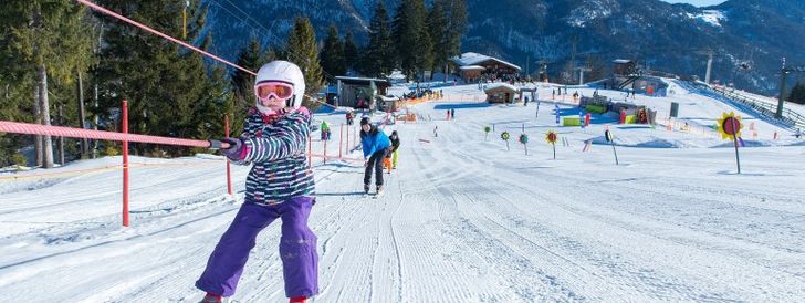 Skifahren mit der Familie